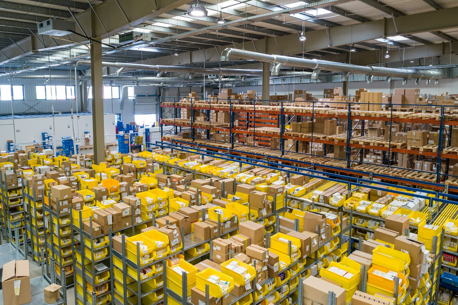 Magazzino di distribuzione alimentare